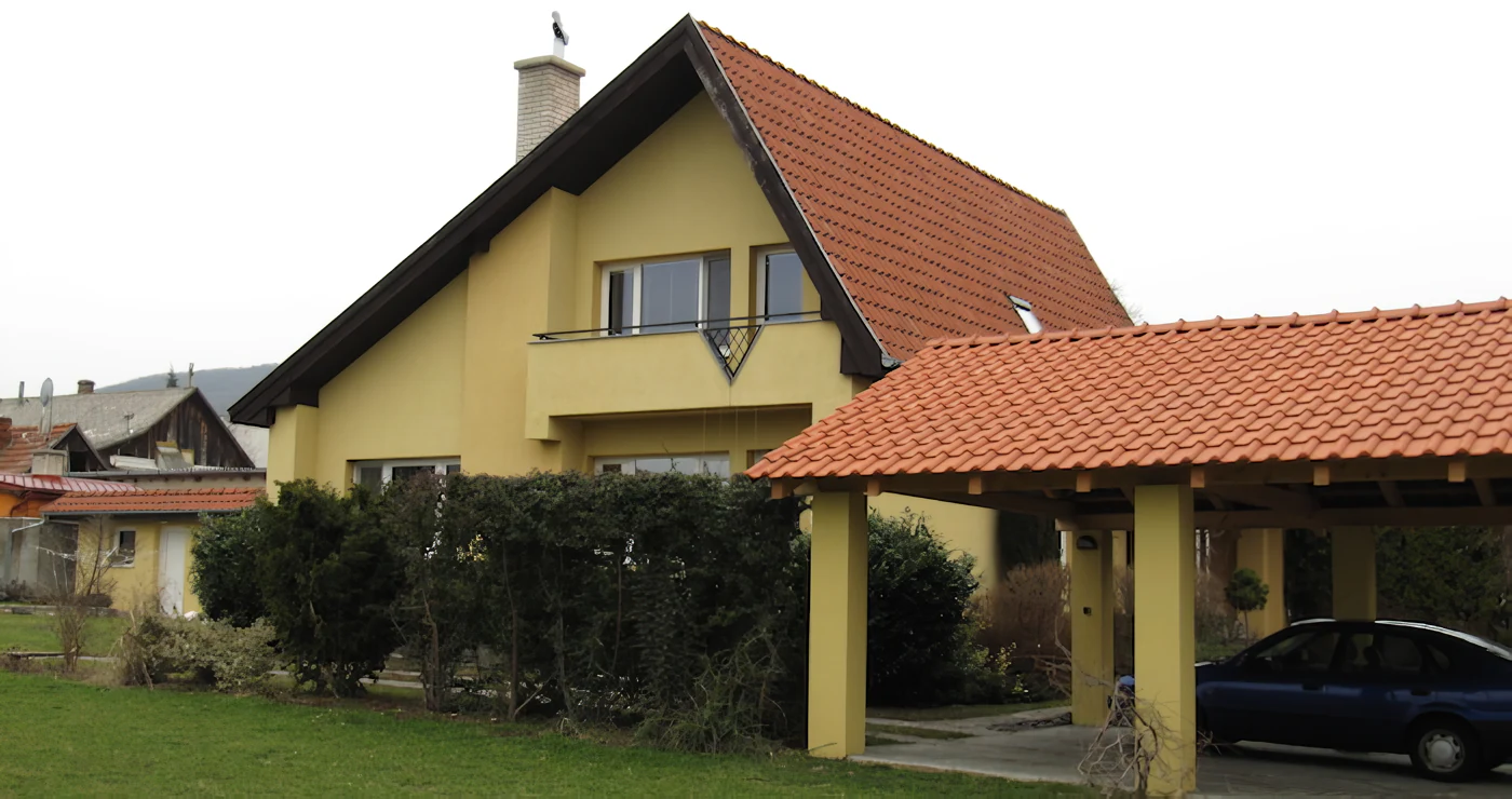Dokončený rodinný dom realizovaný v regióne Nitra